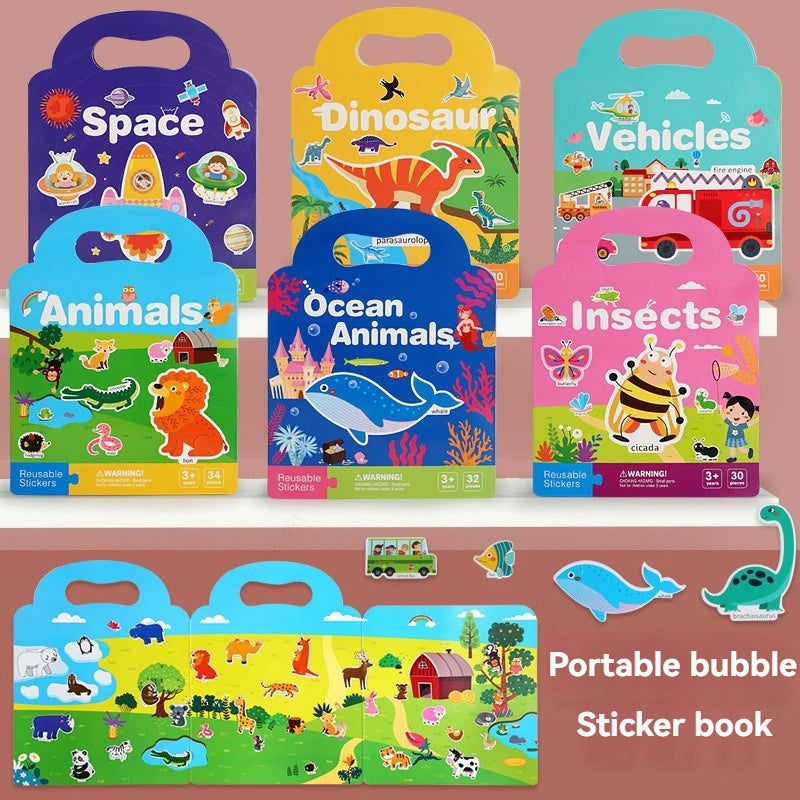 Reusable Sticker Activity Book