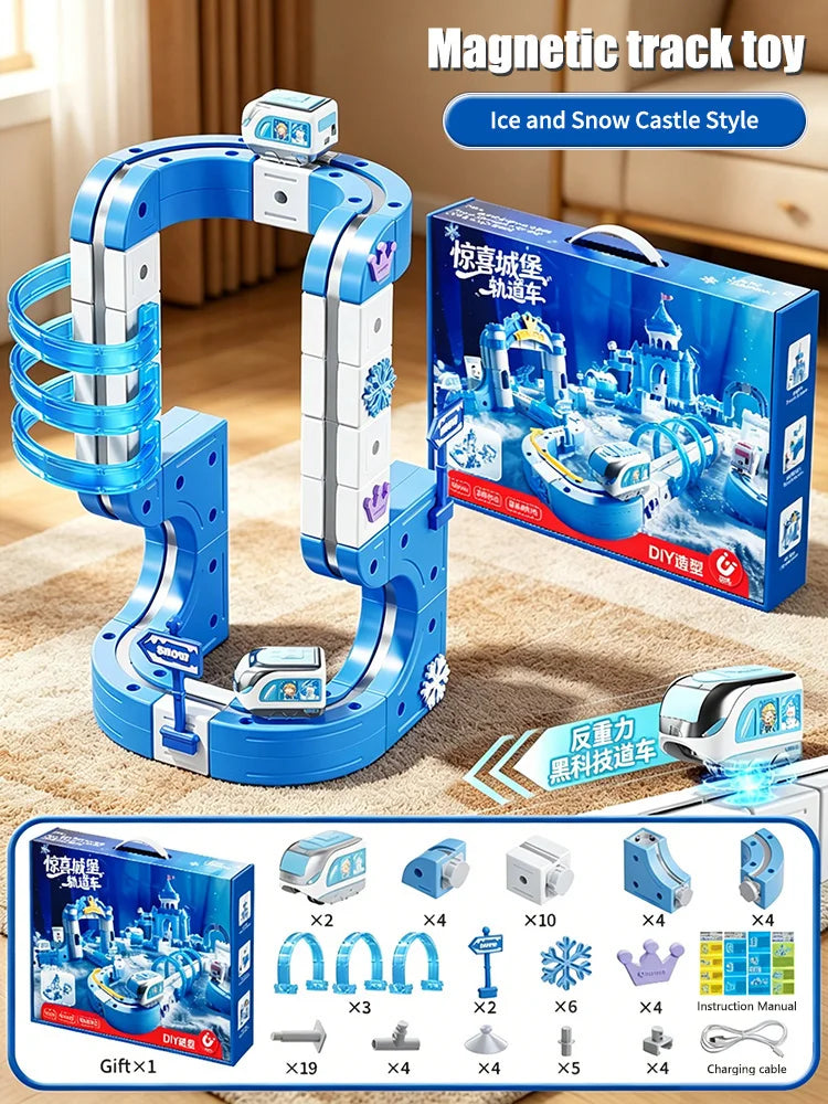 MagTrack Magnetic Train Set