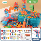 Electric Drill Screw Building Puzzle Set