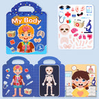Reusable Jelly Sticker Quiet Book