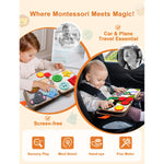 Montessori Giraffe Busy Board Quiet Book