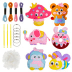 DollyCraft Felt Animal Sewing Kit