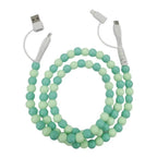4-in-1 Beaded Charging Cable – 66W Fast Charger