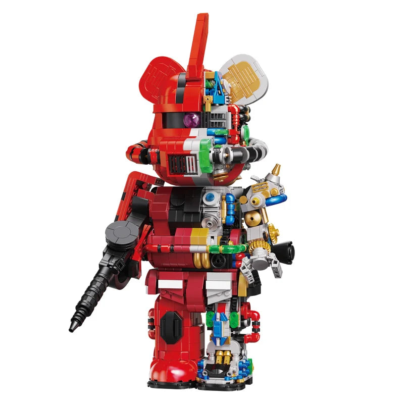 Mecha Bear Building Blocks Set
