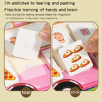 Reusable Math Sticker Quiet Book