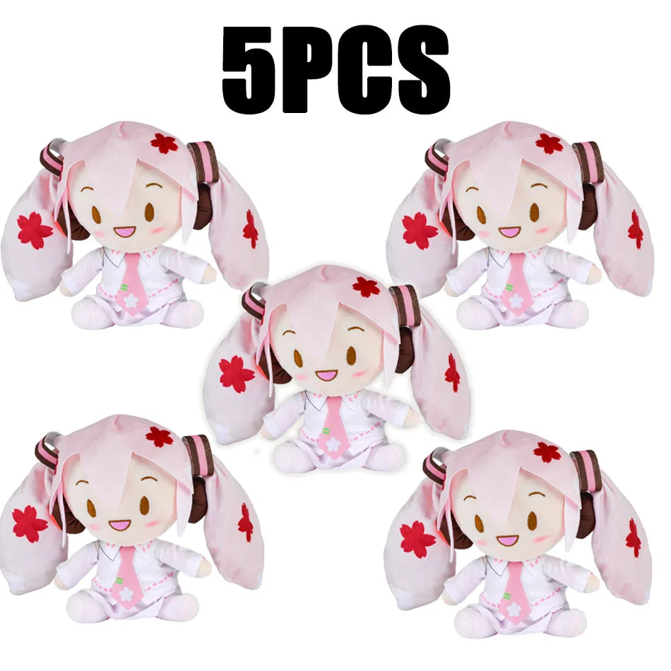 Kawaii Anime-Style Plush Doll