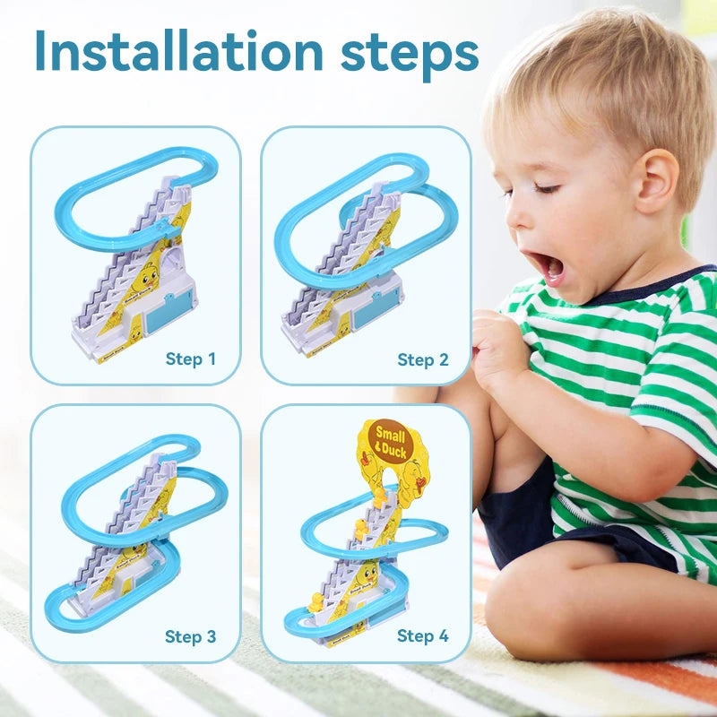 Climbing Ducks Roller Coaster Track Toy