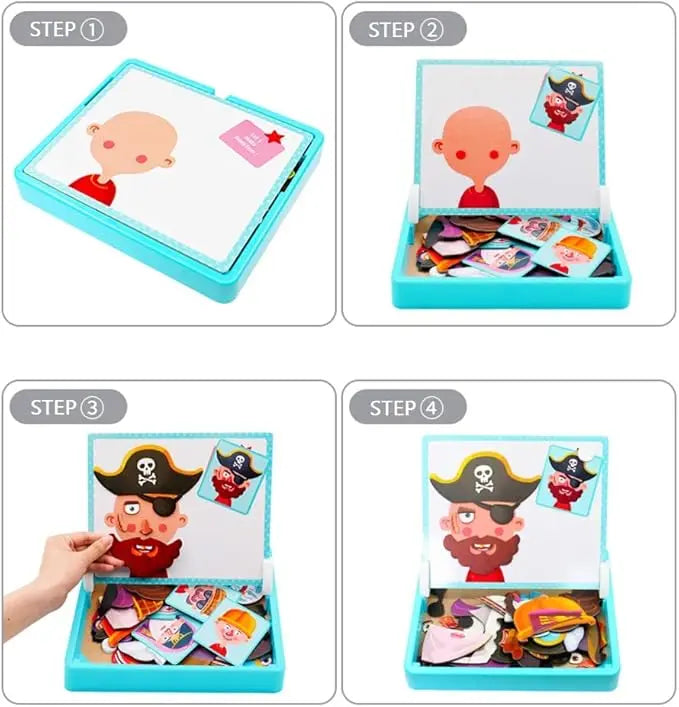 MagnaMind™ Magnetic Learning Block Puzzle Set