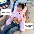 SnuggleSafari™ Kids Travel Pillow (Animal Plush Neck Support)