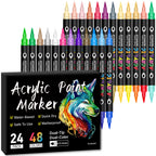 Artist's Dream Dual-Tip Acrylic Paint Markers