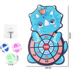 Kids Dart Board Set – Soft Sticky Ball Target Game