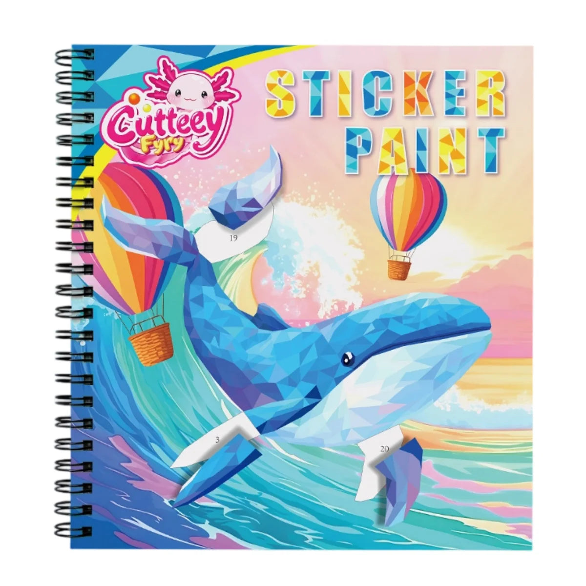 DIY Sticker-by-Number Activity Book