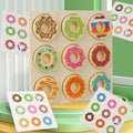 Wooden Doughnut Color Matching Puzzle