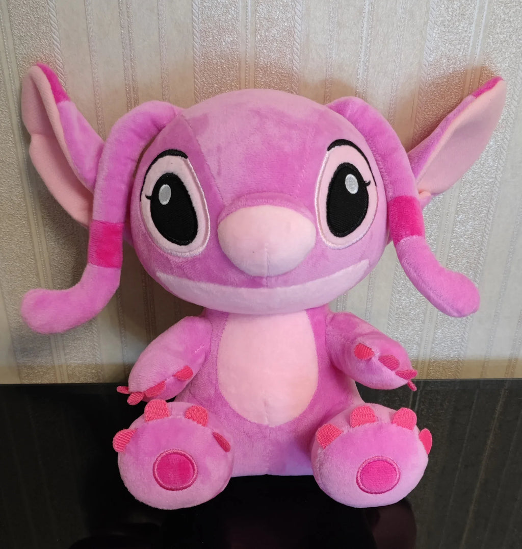 Disney Stitch Plush Doll – Soft Stuffed Toy (Blue & Pink)