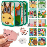 Montessori Soft 3D Cloth First Learning Book