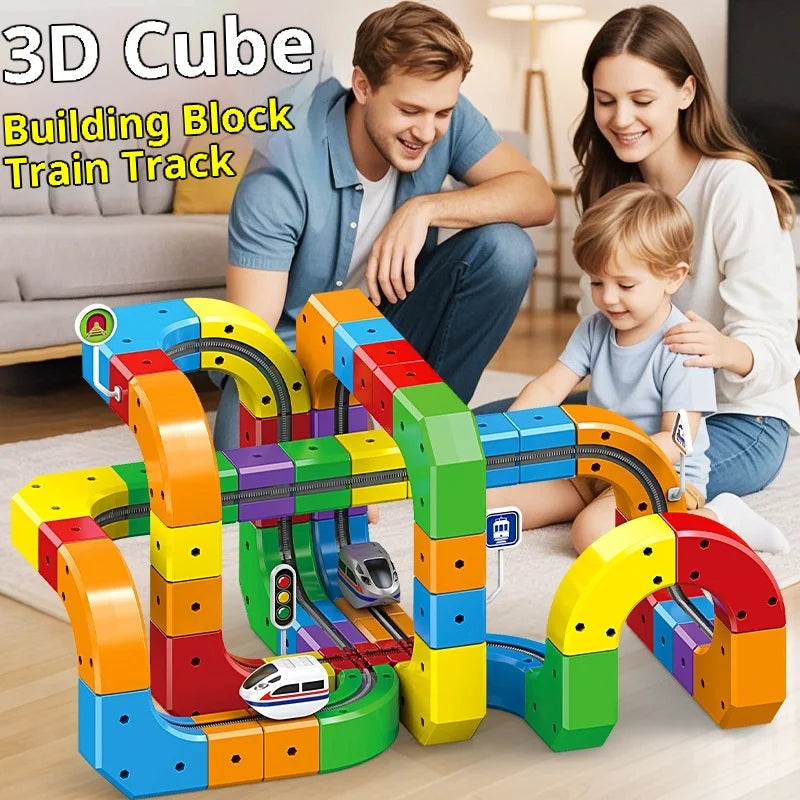 Magico Rail Cube™ Electric Magnetic Track Set