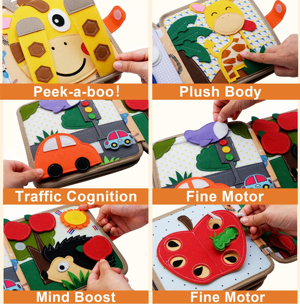 Baby's First Felt Activity Book