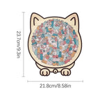 SereniCat™ 135-Piece Wooden Puzzle