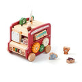 5-in-1 Montessori Wooden Busy Bus
