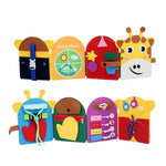 Montessori Busy Book Sensory Activity Binder