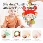 Crab and Chick Pull-String Stroller Toy