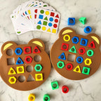 Shape and Color Matching Battle Game