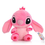 Disney Stitch Plush Doll – Soft Stuffed Toy (Blue & Pink)