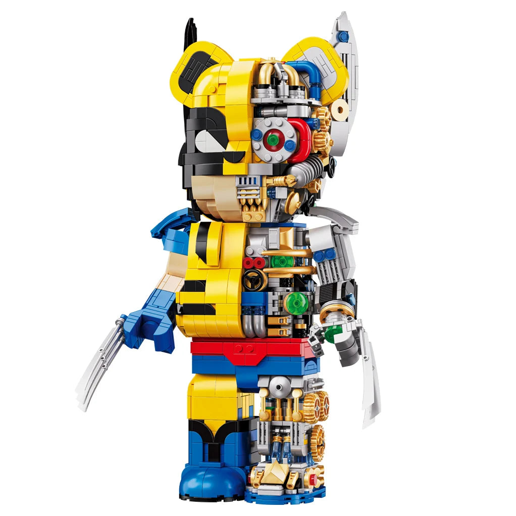 Mecha Bear Building Blocks Set