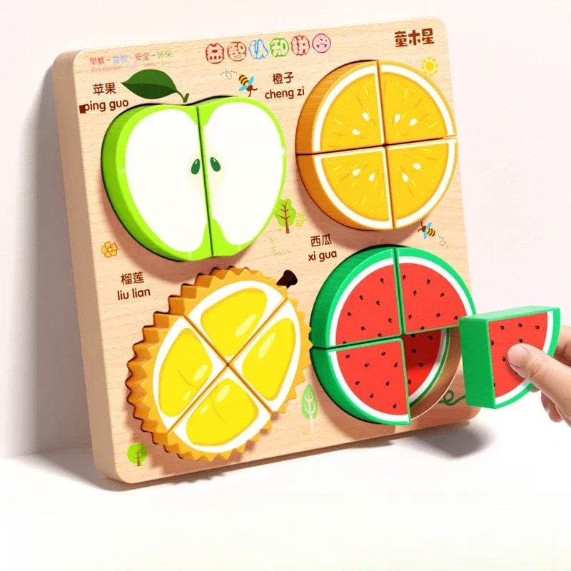 Wooden 3D Puzzle Sets (Animals, Vehicles & More)