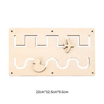 Montessori DIY Wooden Busy Board