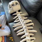 Dinosaur Skeleton Plush Costume for Kids and Adults