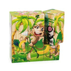 3D Wooden Cube Puzzle Tray Set, photo 6