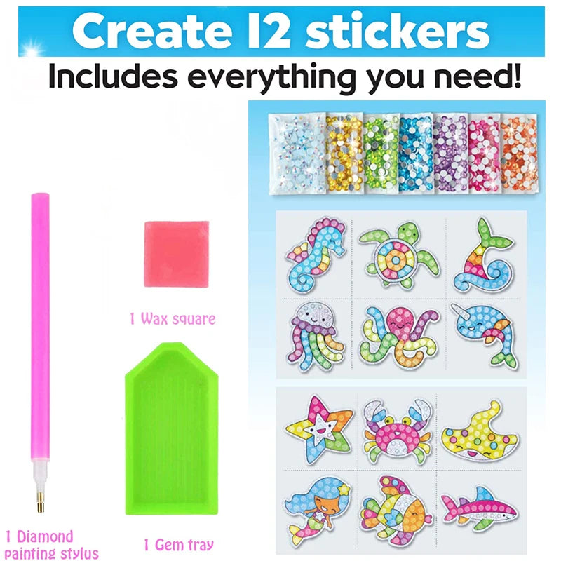 Stick & Paint Magic – Mess-Free Fun
