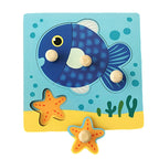 Montessori Wooden Puzzle Board for Toddlers