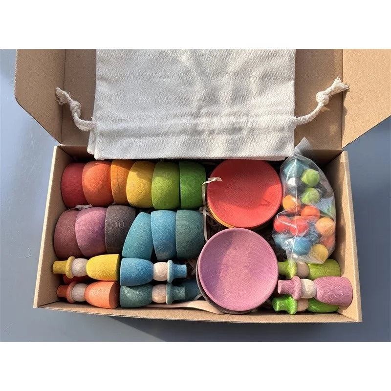 Montessori Sorting Bowls Set