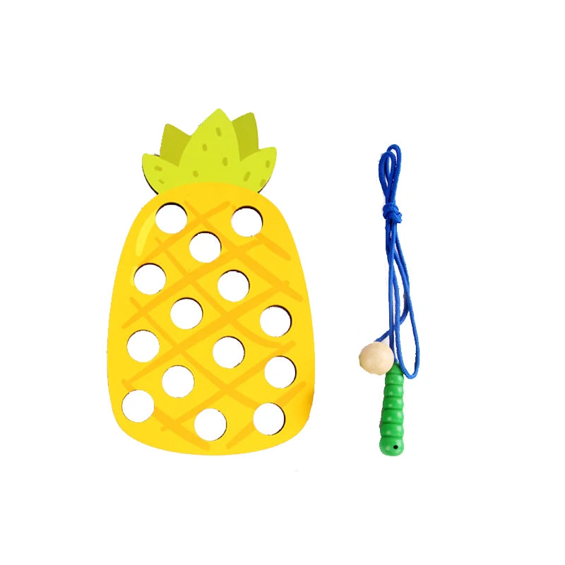 Wooden Fruit Lacing Boards