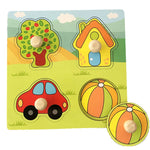 Montessori Wooden Puzzle Board for Toddlers