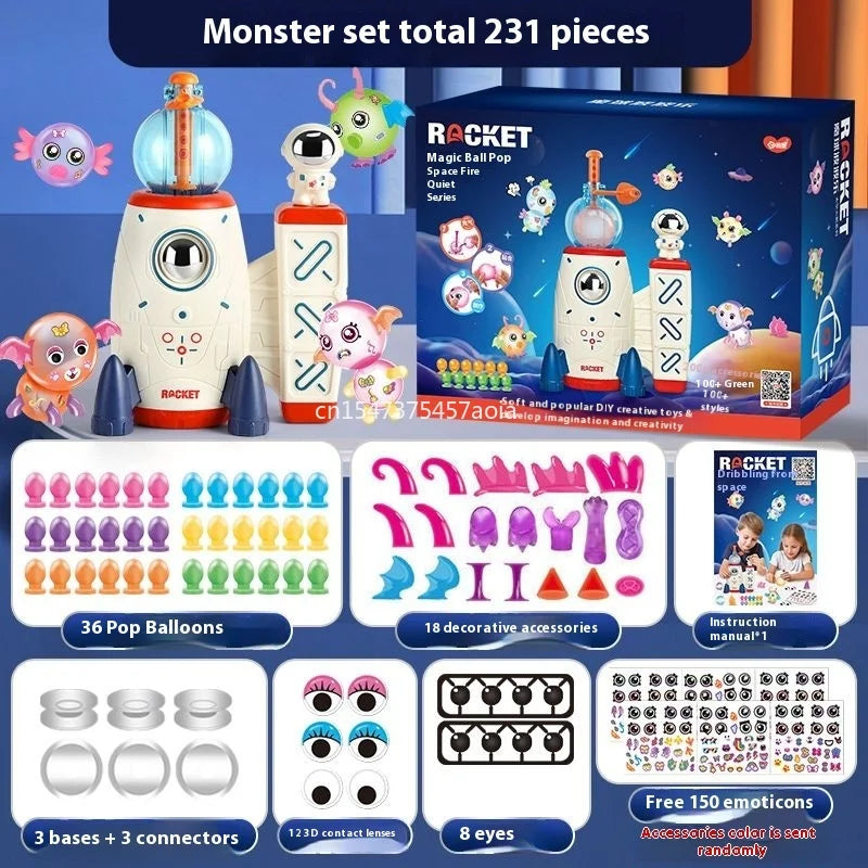 SpacePop™ DIY Balloon Kit – Create Your Own Galaxy Party Décor Set