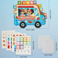 Reusable Math Sticker Quiet Book