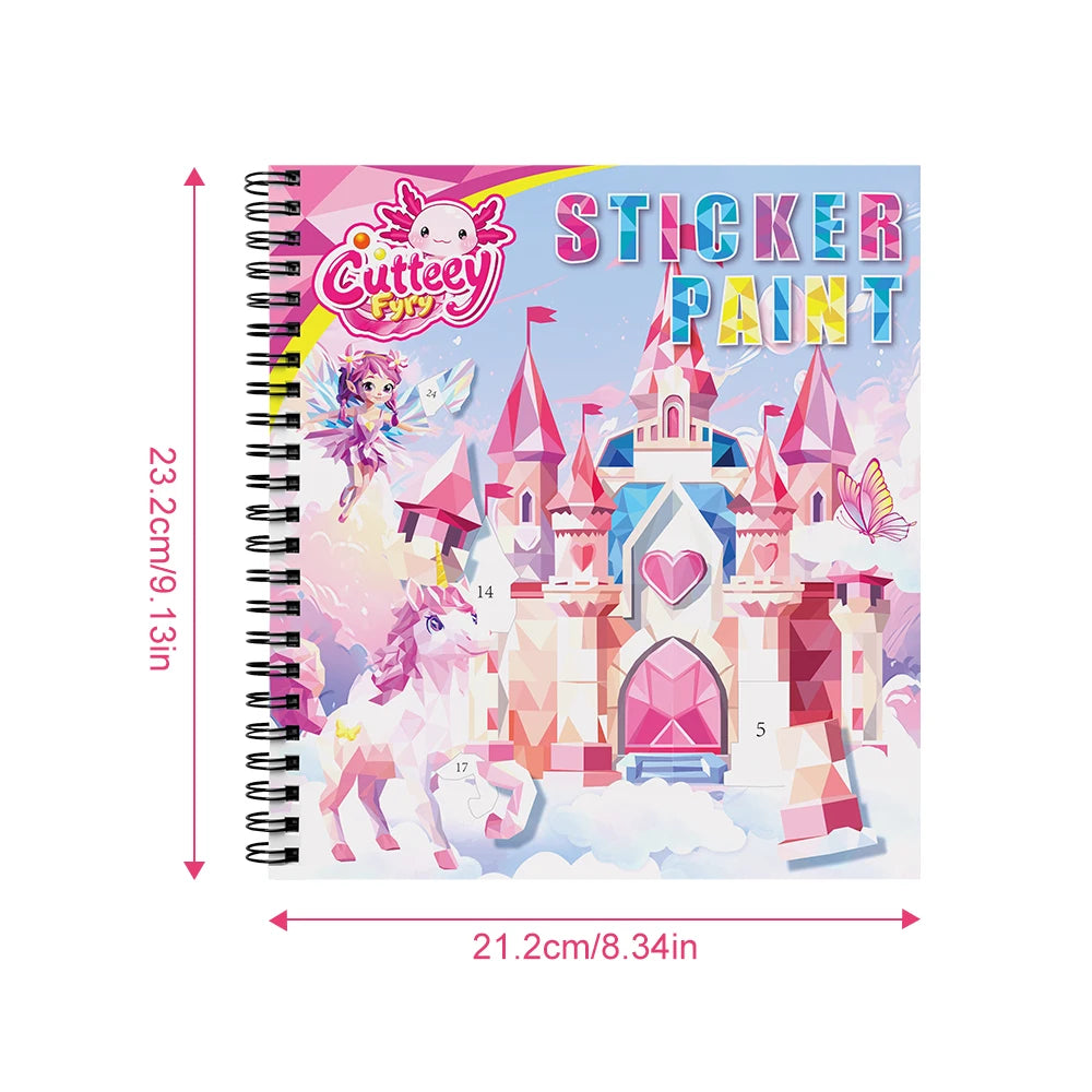DIY Sticker-by-Number Activity Book