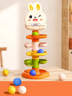 Ball Drop and Roll Tower for Toddlers