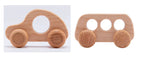 Wooden Pull-Along and Push Toys for Babies