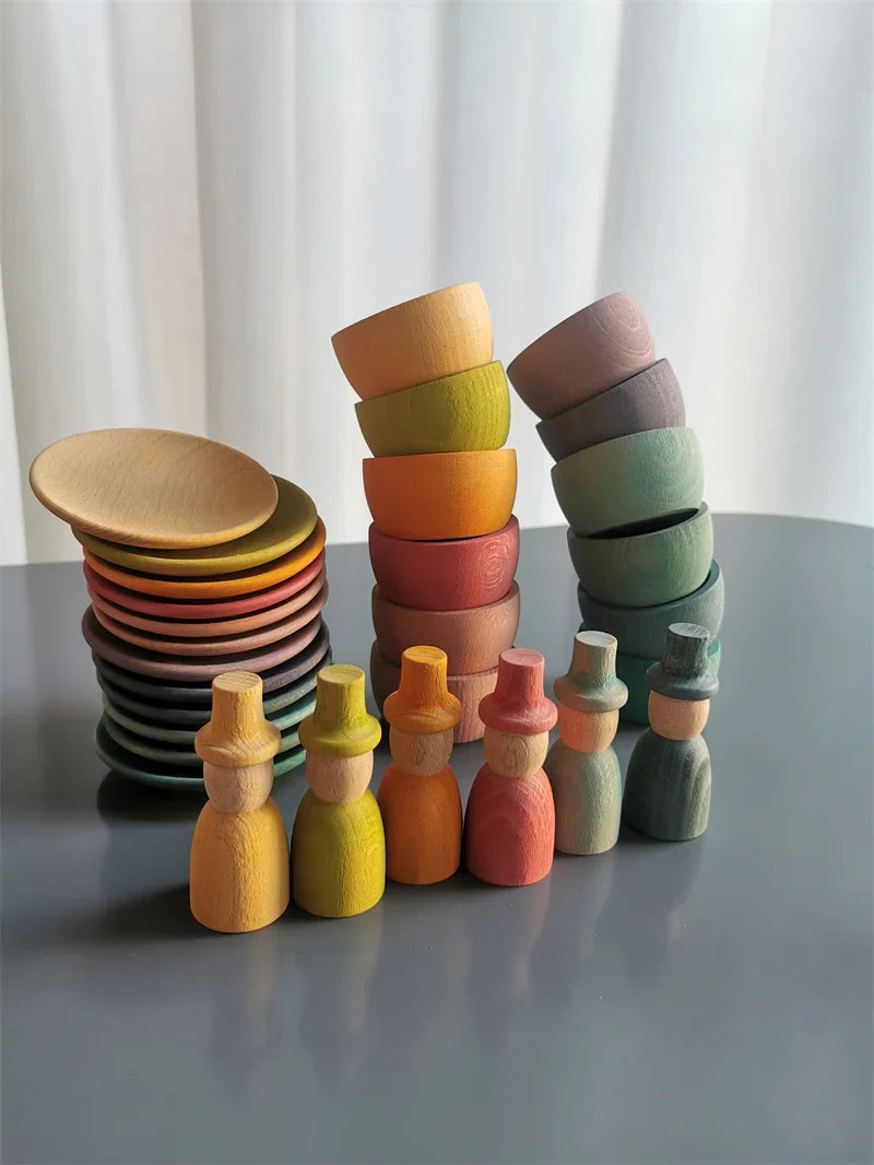 Montessori Sorting Bowls Set