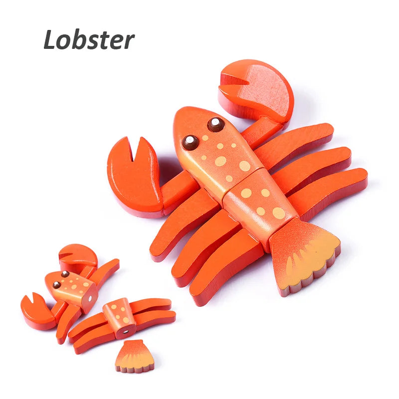 Wooden Pretend Play Food Set