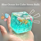 Ocean Shells Squishy Stress Ball, 6cm