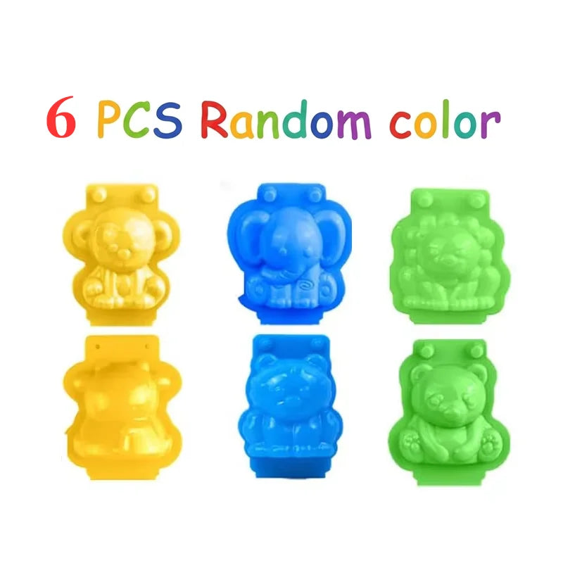 Play Dough Tool Kit with Animal and Shell Molds