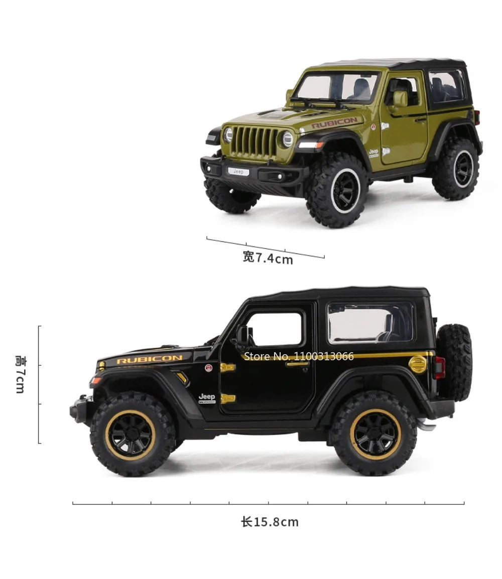 Wrangler Rubicon Model Car
