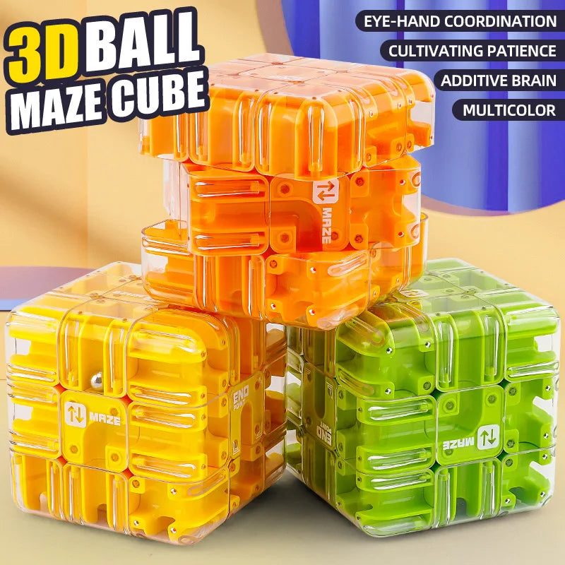 MazeCube 3D Puzzle Cube