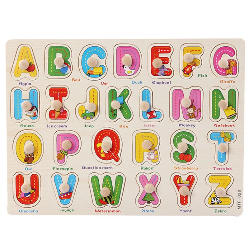 Baby Montessori Wooden Puzzle