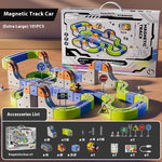MagniTrack™ Magnetic Car Rail Set – STEM Racing Adventure